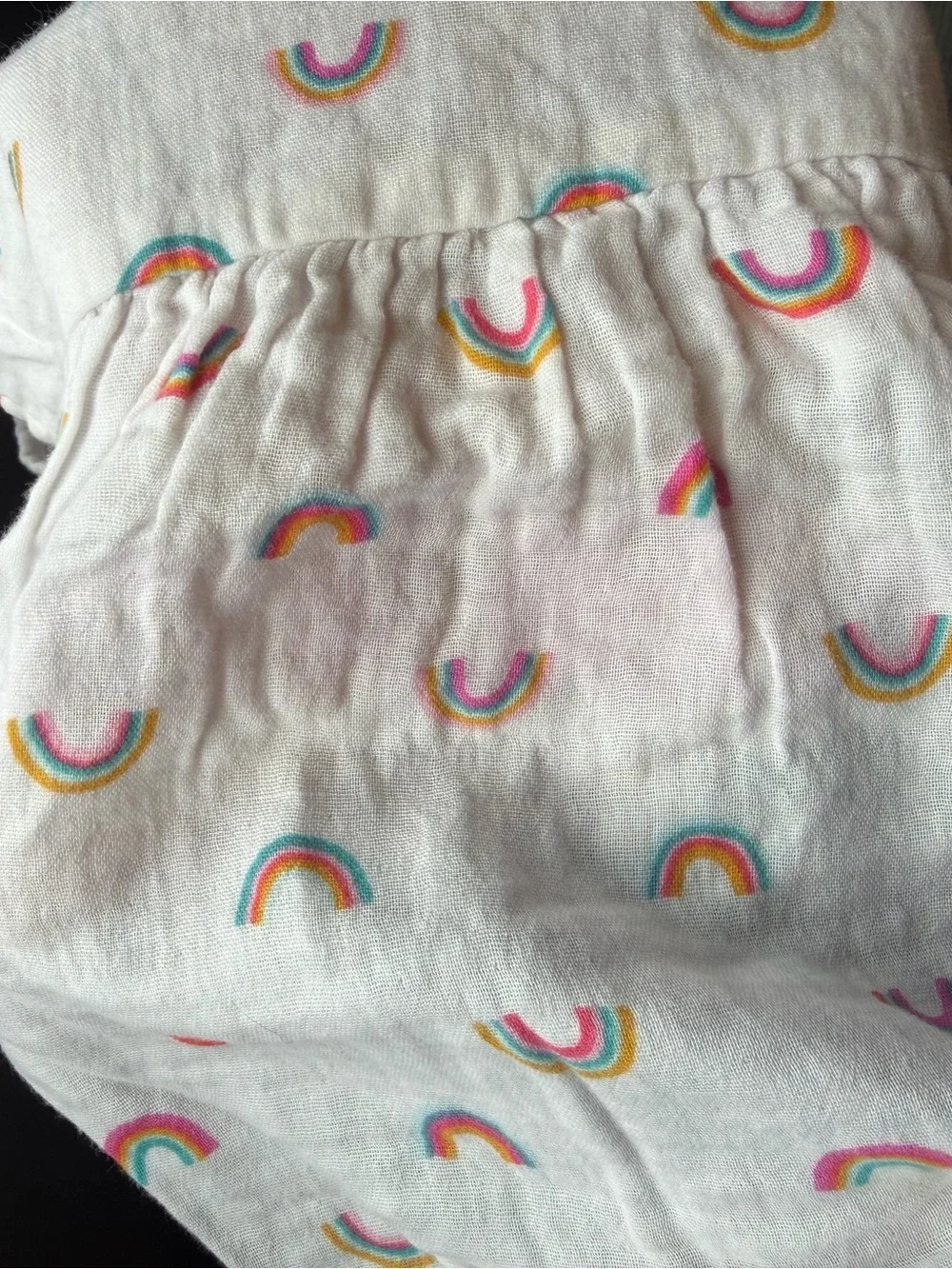 Toddler Girl Cat and Jack Rainbow Two-Piece Set Size 4t